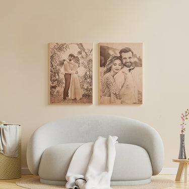 Foto på træ A2 (60 x 40 cm)